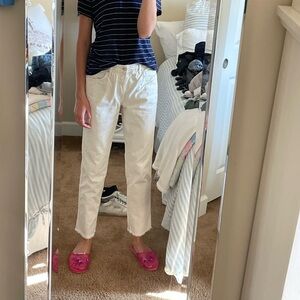 Free People cream pants